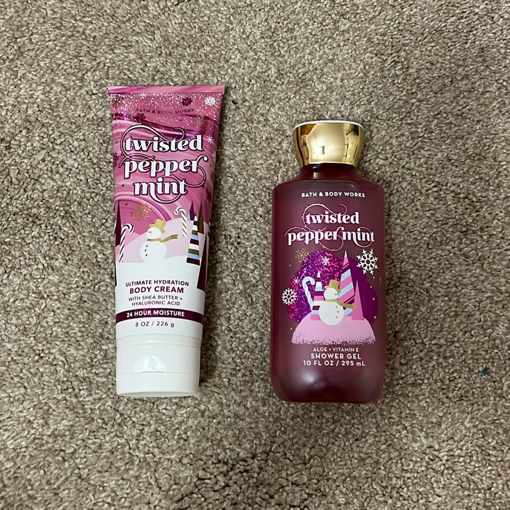 Bath & BW Twisted Peppermint Bundle